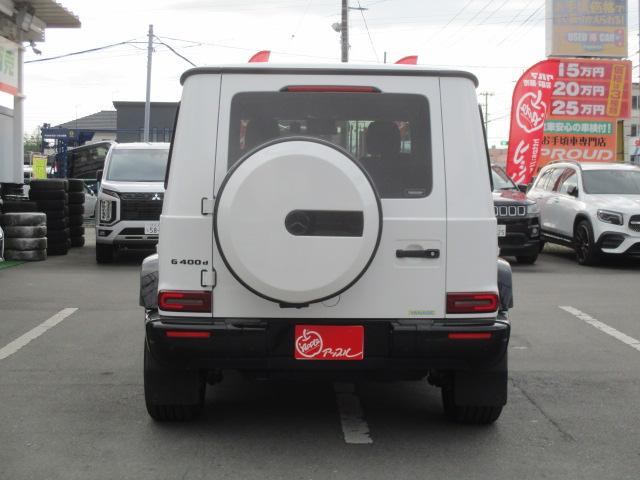 Ｇクラス Ｇ４００ｄ　ＡＭＧライン　１オーナ　ＡＭＧライン　Ｇマヌファクトゥーアプログラム　アダプティブダンピング　ラグジュアリーＰＫＧ　オパリスホワイト　ナビ　全方位カメラ　ＤＴＶ　ＢＴ　サンルーフ　ブルメスター　ＬＥＤライト　ＥＴＣ（10枚目）