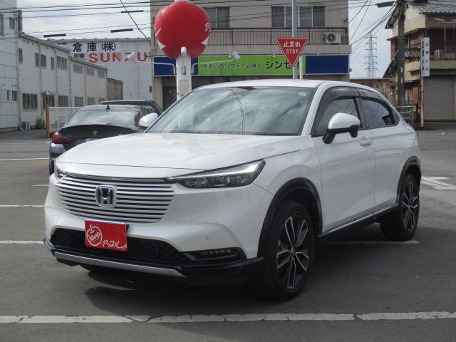 ヴェゼル ｅ：ＨＥＶ　Ｚ　ナビ　Ｂカメラ　ＤＴＶ　ＢＴ　ハーフレザー　シートヒーター　ステアリングヒーター　ＬＥＤライト　ホンダセンシング　レーダークルーズ　パワーバックドア　パドルシフト　ワイヤレス充電　ＥＴＣ　純正アルミ（8枚目）