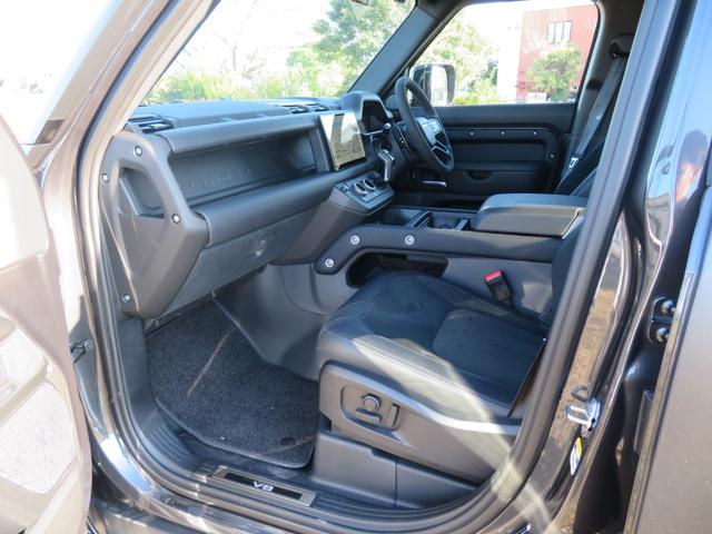 ディフェンダー 110V8カルパチアンエディション P525 1オーナー/パノラミックルーフ/純正22インチAW/メリディアンサラウンド/急速クーラーボックス/クルコン/ドラレコ/全方位カメラ/パドルシフト/背面タイヤカバー/(49枚目)