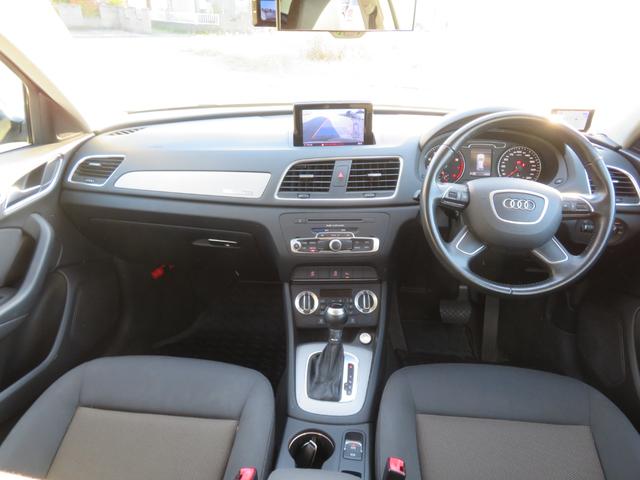 Ｑ３ ２．０ＴＦＳＩクワトロ２１１ＰＳ　メーカーナビ／ＨＤＤ・ＢＴ・ＤＶＤ／Ｂカメラ／前後ドラレコ／純正１８インチアルミ／前席パワーシート／革巻きハンドル／ステアリングスイッチ／ＨＩＤヘッドライト／フォグランプ／（16枚目）