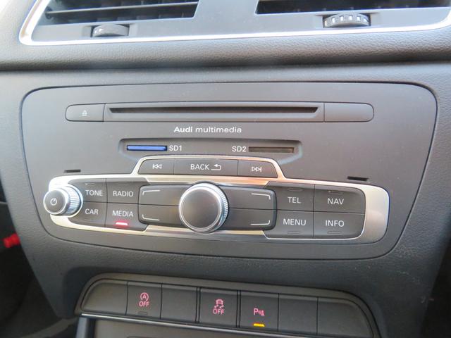 Ｑ３ ２．０ＴＦＳＩクワトロ２１１ＰＳ　メーカーナビ／ＨＤＤ・ＢＴ・ＤＶＤ／Ｂカメラ／前後ドラレコ／純正１８インチアルミ／前席パワーシート／革巻きハンドル／ステアリングスイッチ／ＨＩＤヘッドライト／フォグランプ／（28枚目）