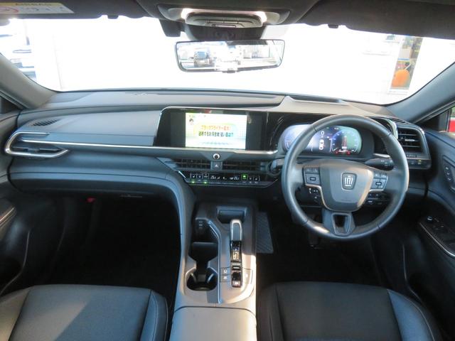 クラウンクロスオーバー Ｇアドバンスド・レザーパッケージ　クロレザーシート／デジタルインナーミラ／ベンチレーション付シートヒーター／セーフティセンス／ブラインドスポット／ディスプレイオーディオ／純正ナビ／フルセグＴＶ／３６０°カメラ／（26枚目）