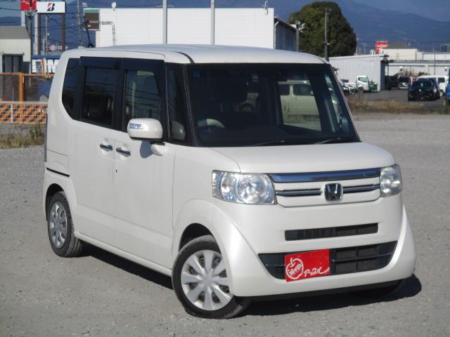 N-BOX G・ターボLパッケージ 純正ナビ Bカメラ DTV BT DVD 両側パワースライド あんしんPKG パドルシフト クルーズコントロール ETC スマートキー HID(4枚目)