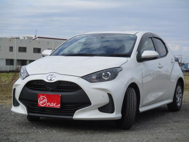 ヤリス X ワンオーナー/ディスプレイオーディオナビ/全方位カメラ/BT/前後ドラレコ/スマートキー/プッシュスタート/セーフティセンス/衝突軽減ブレーキ/レーンアシスト/オートハイビーム/前後ソナー/(4枚目)