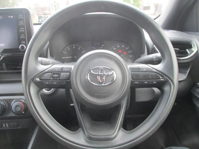 ヤリス X ワンオーナー/ディスプレイオーディオナビ/全方位カメラ/BT/前後ドラレコ/スマートキー/プッシュスタート/セーフティセンス/衝突軽減ブレーキ/レーンアシスト/オートハイビーム/前後ソナー/(21枚目)