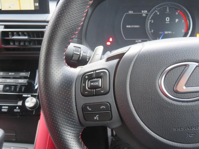 ＩＳ ＩＳ３００　Ｆスポーツ　純正ナビ・ＴＶ・全周囲カメラ・オレンジキャリパー・１９ＡＷ・赤革シート・シートヒーター・ＬＥＤライト・ステアリングヒーター・レーダークルーズ・コーナーセンサー・レクサスセーフティシステム・ＢＳＭ（31枚目）