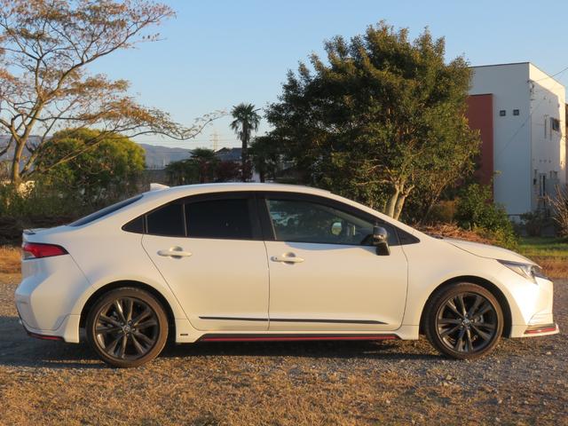 カローラ ダブルバイビー 1オーナー/TRDエアロ/LEDヘッドライト/フォグ/純正9インチディスプレイ/ナビ/BT/バックカメラ/ETC2.0/ドライブレコーダー/セーフティセンス/純正17インチAW/黒革シート/クルコン/(9枚目)