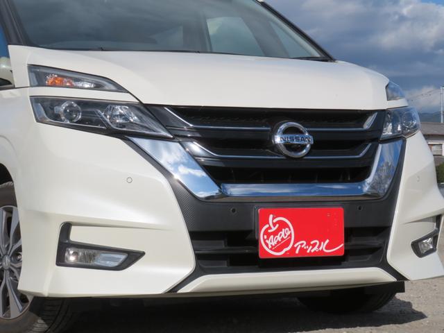 セレナ ハイウェイスター エマージェンシーブレーキ/プロパイロット/純正9インチSDナビ/アラウンドビューモニター/フルセグTV/フリップダウンモニター/両側パワースライドドア/LEDヘッドライト/(3枚目)