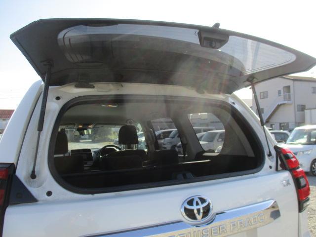 ランドクルーザープラド TX 純正ナビ Bカメラ DTV BT LEDライト セーフティセンス レーダークルーズ ドラレコ ETC スマートキー(18枚目)