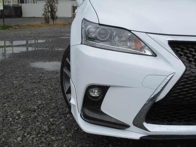 CT CT200h Fスポーツ TRDフロントスポイラー ブリッツ車高調 ナビ Bカメラ DTV BT ブルーレイ LEDライト 黒革シートヒーター 純正17AW メモリー付きパワーシート パドルシフト ETC ステアリングヒーター(5枚目)