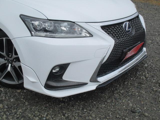 CT CT200h Fスポーツ TRDフロントスポイラー ブリッツ車高調 ナビ Bカメラ DTV BT ブルーレイ LEDライト 黒革シートヒーター 純正17AW メモリー付きパワーシート パドルシフト ETC ステアリングヒーター(6枚目)