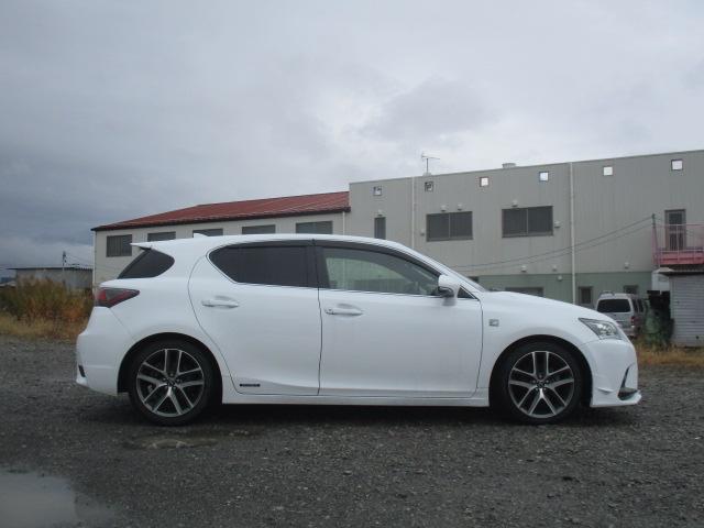 CT CT200h Fスポーツ TRDフロントスポイラー ブリッツ車高調 ナビ Bカメラ DTV BT ブルーレイ LEDライト 黒革シートヒーター 純正17AW メモリー付きパワーシート パドルシフト ETC ステアリングヒーター(7枚目)