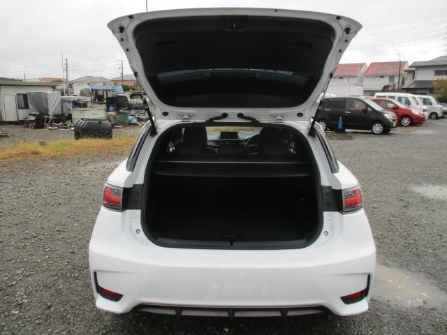 CT CT200h Fスポーツ TRDフロントスポイラー ブリッツ車高調 ナビ Bカメラ DTV BT ブルーレイ LEDライト 黒革シートヒーター 純正17AW メモリー付きパワーシート パドルシフト ETC ステアリングヒーター(14枚目)