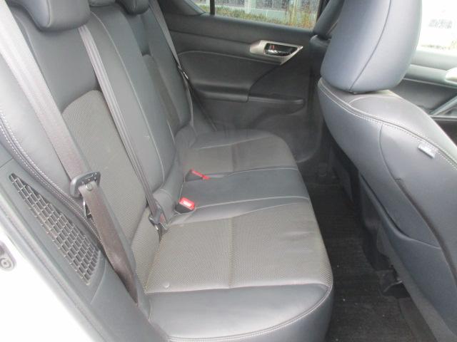 CT CT200h Fスポーツ TRDフロントスポイラー ブリッツ車高調 ナビ Bカメラ DTV BT ブルーレイ LEDライト 黒革シートヒーター 純正17AW メモリー付きパワーシート パドルシフト ETC ステアリングヒーター(18枚目)