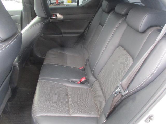 CT CT200h Fスポーツ TRDフロントスポイラー ブリッツ車高調 ナビ Bカメラ DTV BT ブルーレイ LEDライト 黒革シートヒーター 純正17AW メモリー付きパワーシート パドルシフト ETC ステアリングヒーター(19枚目)