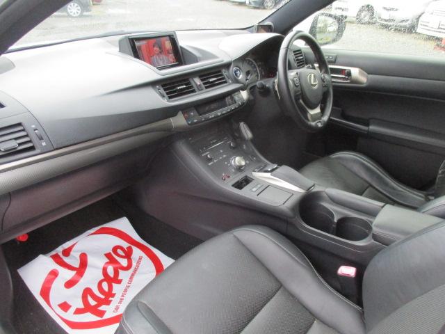 CT CT200h Fスポーツ TRDフロントスポイラー ブリッツ車高調 ナビ Bカメラ DTV BT ブルーレイ LEDライト 黒革シートヒーター 純正17AW メモリー付きパワーシート パドルシフト ETC ステアリングヒーター(20枚目)