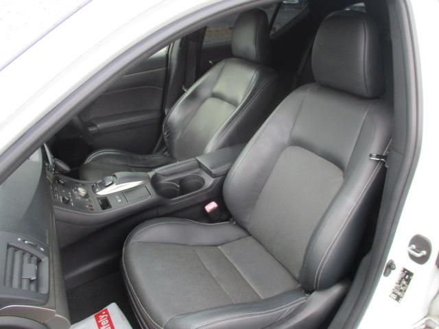 CT CT200h Fスポーツ TRDフロントスポイラー ブリッツ車高調 ナビ Bカメラ DTV BT ブルーレイ LEDライト 黒革シートヒーター 純正17AW メモリー付きパワーシート パドルシフト ETC ステアリングヒーター(21枚目)