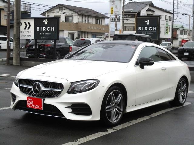 Ｅクラス Ｅ２００　クーペ　スポーツ　レザーエクスクルーシブＰＫＧ　パノラマサンルーフ　ナビ　全方位カメラ　ＤＴＶ　ＢＴ　レーダーセーフティＰＫＧ　レーダークルーズ　ＬＥＤライト　ブルメスターサウンド　ヘッドアップディスプレイ　ＥＴＣ（9枚目）