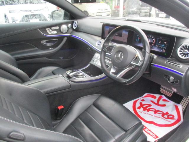 Ｅクラス Ｅ２００　クーペ　スポーツ　レザーエクスクルーシブＰＫＧ　パノラマサンルーフ　ナビ　全方位カメラ　ＤＴＶ　ＢＴ　レーダーセーフティＰＫＧ　レーダークルーズ　ＬＥＤライト　ブルメスターサウンド　ヘッドアップディスプレイ　ＥＴＣ（15枚目）