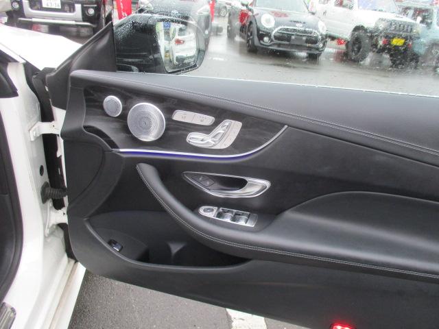 Ｅクラス Ｅ２００　クーペ　スポーツ　レザーエクスクルーシブＰＫＧ　パノラマサンルーフ　ナビ　全方位カメラ　ＤＴＶ　ＢＴ　レーダーセーフティＰＫＧ　レーダークルーズ　ＬＥＤライト　ブルメスターサウンド　ヘッドアップディスプレイ　ＥＴＣ（16枚目）