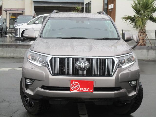 ランドクルーザープラド ＴＸ　１オーナー　純正９型ナビ　Ｂカメラ　ＤＴＶ　ＢＴ　ＬＥＤライト　セーフティセンス　レーダークルーズ　ＲＡＹＳ１８インチＡＷ　ウッドコンビハンドル　ドラレコ　ＥＴＣ　ルーフレール（3枚目）