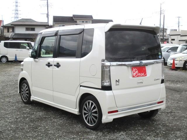 Ｎ－ＢＯＸカスタム Ｇ・ターボＬパッケージ　１オーナー　純正ナビ　Ｂカメラ　ＤＴＶ　ＢＴ　両側パワースライド　ＨＩＤ　ハーフレザー　パドルシフト　あんしんＰＫＧ　クルーズコントロール　前後ドラレコ　純正アルミ　スマートキー　ＥＴＣ（9枚目）