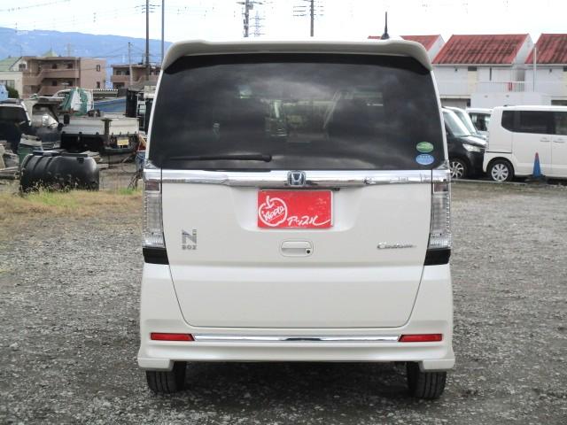 Ｎ－ＢＯＸカスタム Ｇ・ターボＬパッケージ　１オーナー　純正ナビ　Ｂカメラ　ＤＴＶ　ＢＴ　両側パワースライド　ＨＩＤ　ハーフレザー　パドルシフト　あんしんＰＫＧ　クルーズコントロール　前後ドラレコ　純正アルミ　スマートキー　ＥＴＣ（10枚目）