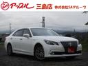 クラウンマジェスタ Ｆバージョン　メーカーＨＤＤナビ／ＤＶＤ・ＢＴ・Ｂカメラ／ＴＶキャンセラー／セーフティセンス／ＬＥＤ／フォグ／ウッドコンビハンドル／メモリ付きパワーシート／シートヒーター／純正１７インチアルミ／ＥＴＣ／前後ソナー／（3枚目）