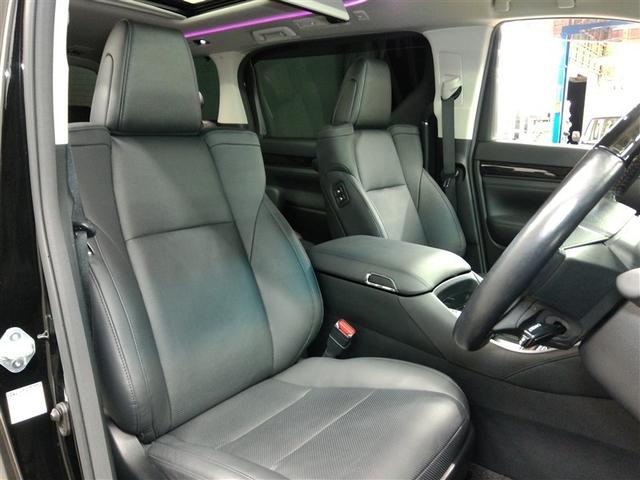 アルファード 2.5S Cパッケージ ワンオーナー サンルーフ 電動シート 安全装備 衝突被害軽減システム 横滑り防止機能 ABS エアバッグ オートクルーズコントロール 盗難防止装置 バックカメラ 後席モニター ETC ドラレコ CD(11枚目)