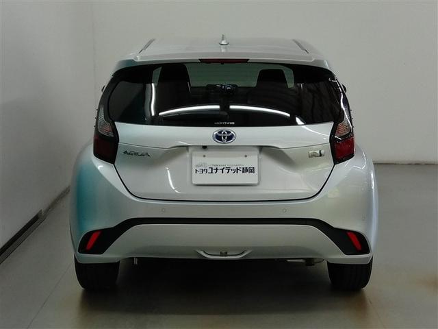 アクア Ｇ　ハイブリッド　ワンオーナー　安全装備　衝突被害軽減システム　横滑り防止機能　ＡＢＳ　エアバッグ　オートクルーズコントロール　盗難防止装置　ナビ　バックカメラ　ＥＴＣ　ドラレコ　スマートキー　キーレス（4枚目）