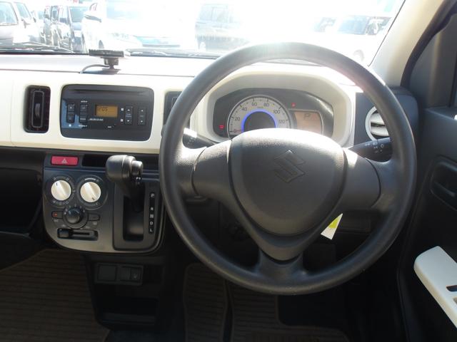 アルト L ETC キーレスエントリー アイドリングストップ シートヒーター CVT 盗難防止システム ABS ESC CD ミュージックプレイヤー接続可 衝突安全ボディ エアコン パワーステアリング(3枚目)