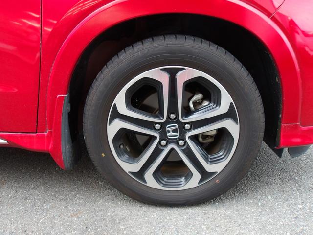 ヴェゼル ハイブリッドＺ・ホンダセンシング　ドライブレコーダー　ＥＴＣ　バックカメラ　オートクルーズコントロール　レーンアシスト　衝突被害軽減システム　ナビ　ＴＶ　オートライト　ＬＥＤヘッドランプ　アルミホイール　スマートキー　電動格納ミラー（27枚目）