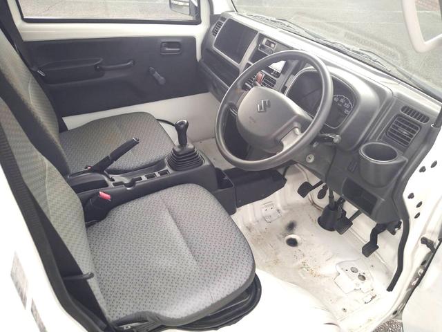 キャリイトラック KCエアコン・パワステ 4WD 5速マニュアル 検R9年10月 タイミンチェーン エアコン パワステ 禁煙車 ラジオ(12枚目)