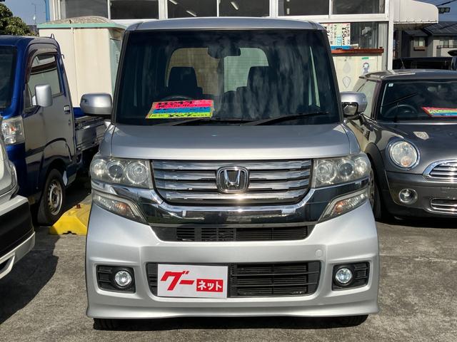 Ｎ－ＢＯＸカスタム Ｇ・Ｌパッケージ　片側電動スライドドア　メモリーナビＴＶ　バックカメラ　Ｂｌｕｅｔｏｏｔｈ対応　ＨＩＤヘッドライト　スマートキー　スペアキー（2枚目）