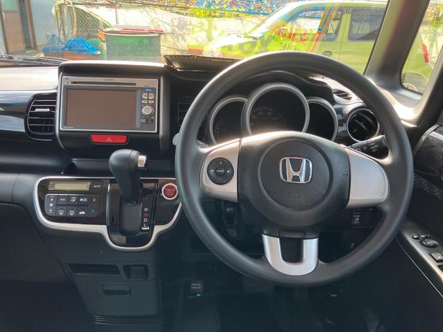 Ｎ－ＢＯＸカスタム Ｇ・Ｌパッケージ　片側電動スライドドア　メモリーナビＴＶ　バックカメラ　Ｂｌｕｅｔｏｏｔｈ対応　ＨＩＤヘッドライト　スマートキー　スペアキー（16枚目）