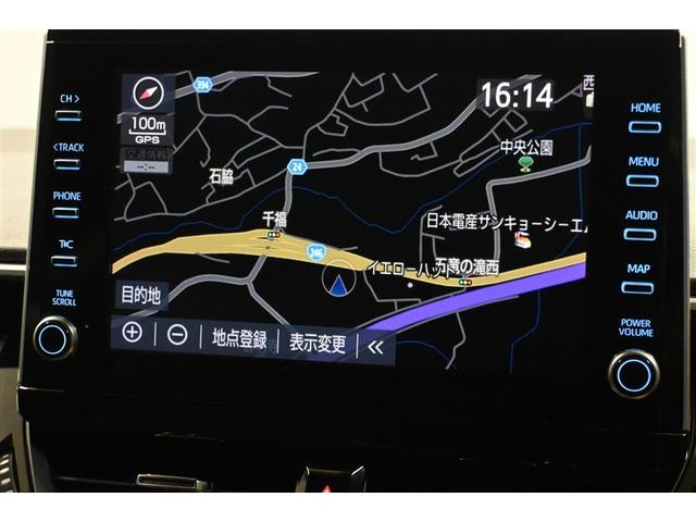 カローラスポーツ ハイブリッドG スタイルパッケージ ハイブリッド 衝突被害軽減システム オートクルーズコントロール LEDヘッドランプ 100V電源 メモリーナビ バックカメラ ETC ミュージックプレイヤー接続可 アルミホイール スマートキー(7枚目)