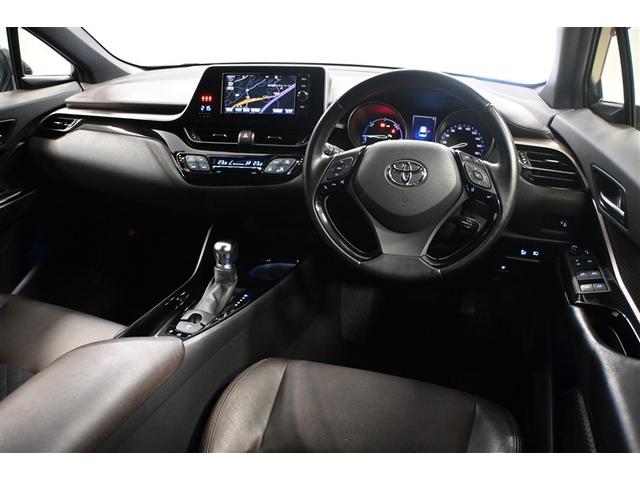 Ｃ－ＨＲ Ｇ　ハイブリッド　衝突被害軽減システム　オートクルーズコントロール　ＬＥＤヘッドランプ　メモリーナビ　バックカメラ　ＥＴＣ　フルセグ　ミュージックプレイヤー接続可　ＤＶＤ再生　ＣＤ　アルミホイール（4枚目）