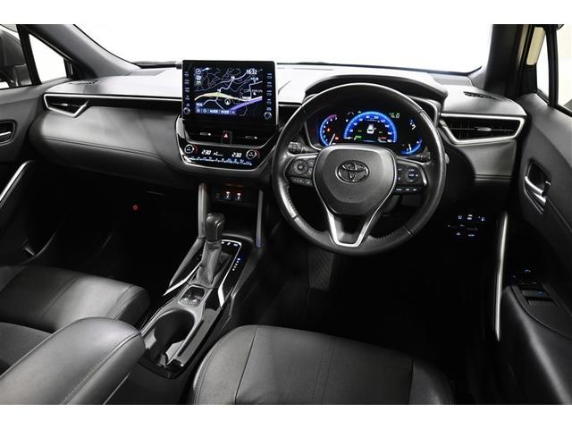 カローラクロス ハイブリッド　Ｚ　ハイブリッド　衝突被害軽減システム　オートクルーズコントロール　ＬＥＤヘッドランプ　１００Ｖ電源　メモリーナビ　バックカメラ　ＥＴＣ　ドラレコ　フルセグ　ミュージックプレイヤー接続可　アルミホイール（4枚目）