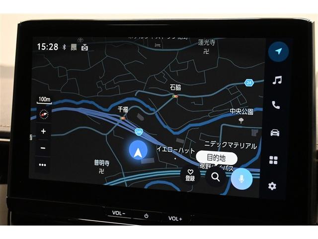 カローラツーリング ハイブリッド　ダブルバイビー　ハイブリッド　衝突被害軽減システム　オートクルーズコントロール　ＬＥＤヘッドランプ　１００Ｖ電源　メモリーナビ　バックカメラ　ＥＴＣ　ドラレコ　フルセグ　ミュージックプレイヤー接続可　アルミホイール（7枚目）