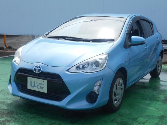 アクア Ｓ　車検整備付　走行距離３５８６４ＫＭ　純正メモリーナビ＋ＥＴＣ＋バックカメラ　ブルートゥースオーディオ対応　ハイブリッド　１５００ＣＣ　クールソーダメタリック　５人乗り（3枚目）
