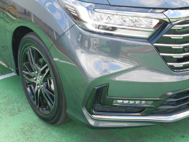 オデッセイハイブリッド ｅ：ＨＥＶアブソルート・ＥＸ　初度令和６年７月　走行１９０１６ｋｍ　車検令和９年７月１８日　７人乗り　両側電動スライドＤ　本革シート　ナビ＋全方位カメラ＋ＥＴＣ２．０＋ドラレコＦＲ＋フルセグ　運転席＋助手席＋２列目シートヒーター（6枚目）