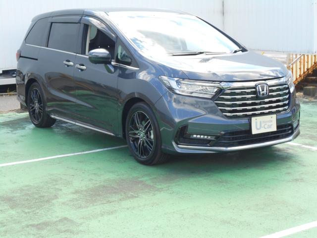 オデッセイハイブリッド ｅ：ＨＥＶアブソルート・ＥＸ　初度令和６年７月　走行１９０１６ｋｍ　車検令和９年７月１８日　７人乗り　両側電動スライドＤ　本革シート　ナビ＋全方位カメラ＋ＥＴＣ２．０＋ドラレコＦＲ＋フルセグ　運転席＋助手席＋２列目シートヒーター（53枚目）