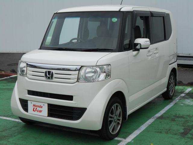 Ｎ－ＢＯＸ Ｇ・Ｌパッケージ　車検整備付　走行８７４２４ＫＭ　初度２５年３月　両側スライドドア片側電動スライド　バックカメラ　純正１４インチＡＷ　軽乗用自動車　４人乗り（4枚目）