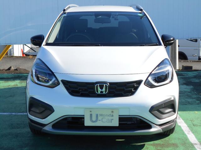 フィット クロスター　当社レンタカーＵＰ　初度令和５年１１月　車検整備付　走行１００３３ＫＭ　純正ナビ＋リヤカメラ＋ＥＴＣ＋ドラレコＦＲ　純正１６インチＡＷ　ＬＥＤヘッドライト　スマートキー（2枚目）