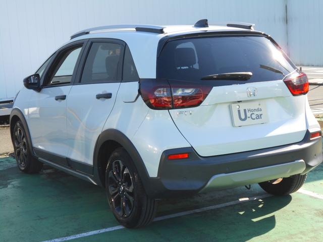 フィット クロスター　当社レンタカーＵＰ　初度令和５年１１月　車検整備付　走行１００３３ＫＭ　純正ナビ＋リヤカメラ＋ＥＴＣ＋ドラレコＦＲ　純正１６インチＡＷ　ＬＥＤヘッドライト　スマートキー（11枚目）