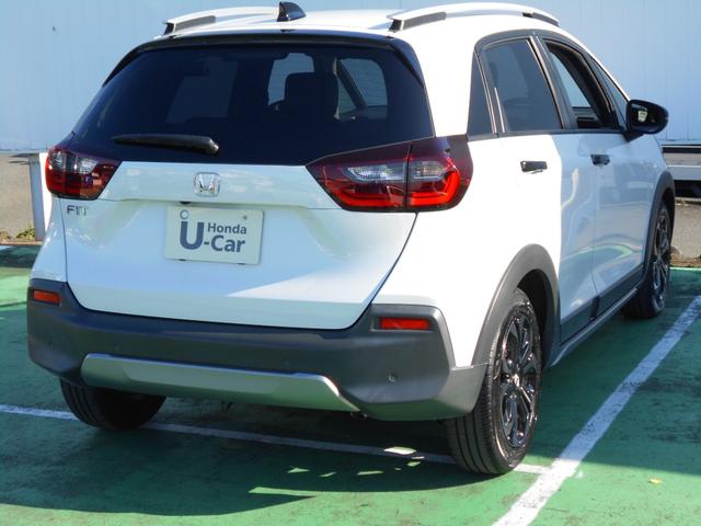 フィット クロスター　当社レンタカーＵＰ　初度令和５年１１月　車検整備付　走行１００３３ＫＭ　純正ナビ＋リヤカメラ＋ＥＴＣ＋ドラレコＦＲ　純正１６インチＡＷ　ＬＥＤヘッドライト　スマートキー（13枚目）