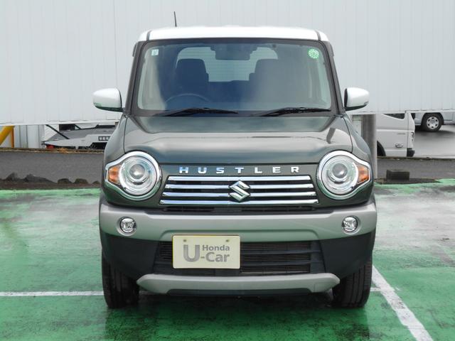 ハスラー Ｊ　ブラックインテリアＰ　ツートンカラー　初度平成３１年２月　車検令和８年２月２８日　走行６０１３０ＫＭ　ナビ＋リヤカメラ＋ＥＴＣ＋ＢＴオーディオ対応　純正１５インチＡＷ　軽自動車　４人乗り　スマートキー（2枚目）