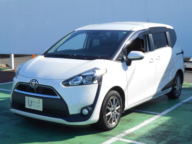 シエンタ Ｇ　車検整備付初度平成２８年８月走行５２２９５ＫＭ両側電動スライドドア３列シート７人乗りナビ＋リヤカメラ＋ＥＴＣ社外ＡＷ（4枚目）