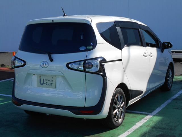 シエンタ Ｇ　車検整備付初度平成２８年８月走行５２２９５ＫＭ両側電動スライドドア３列シート７人乗りナビ＋リヤカメラ＋ＥＴＣ社外ＡＷ（10枚目）