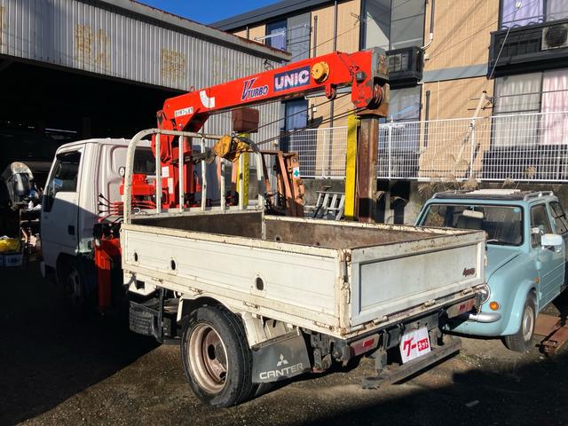 キャンター 　２段クレーン（3枚目）